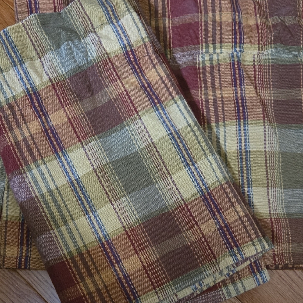 Park Designs plaid valances